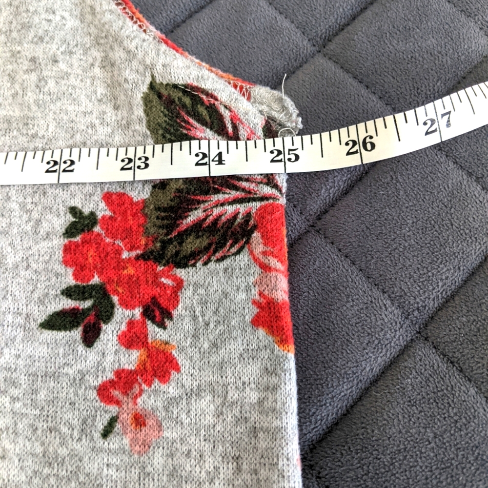 Rouge Collection Floral Cardigan Duster - Picture 5 of 8